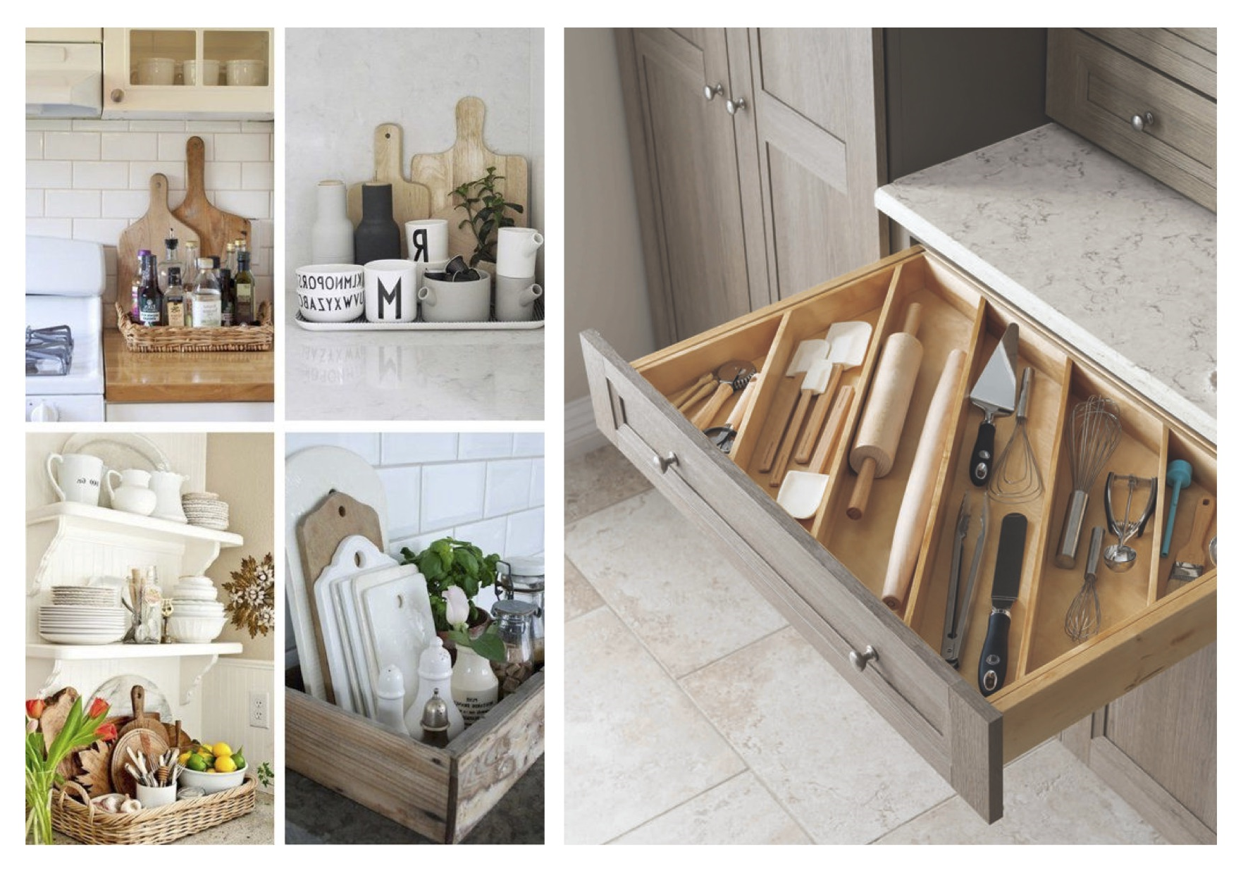 Porte-baguettes En Céramique Avec Trou De Drainage - 14,3x10,5x10,5 Cm Noir - Rangement Cuisine Ou Déco