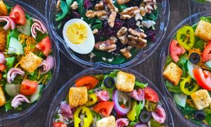 3 idées ( et 1 Bonus) de salades composées