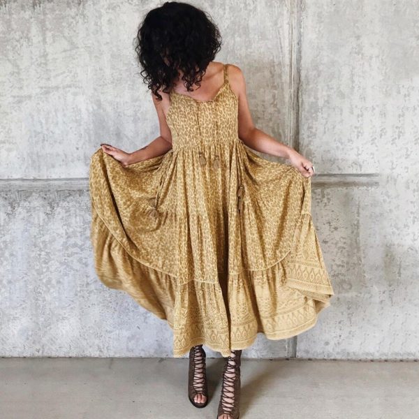 quelles chaussures avec robe boheme