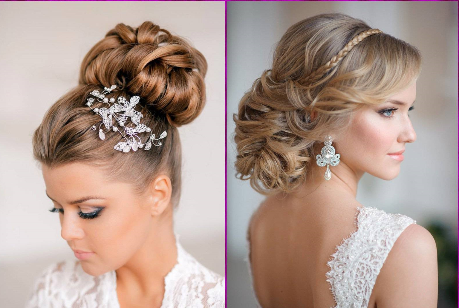 Une coiffure de mariage avec cheveux longs - 50+ idées - Coiffures