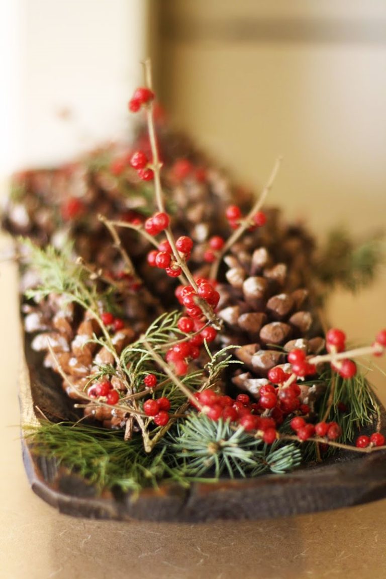 Décoration De Noël Naturelle Britesta – 30 Cm – Faite Main – Neuf