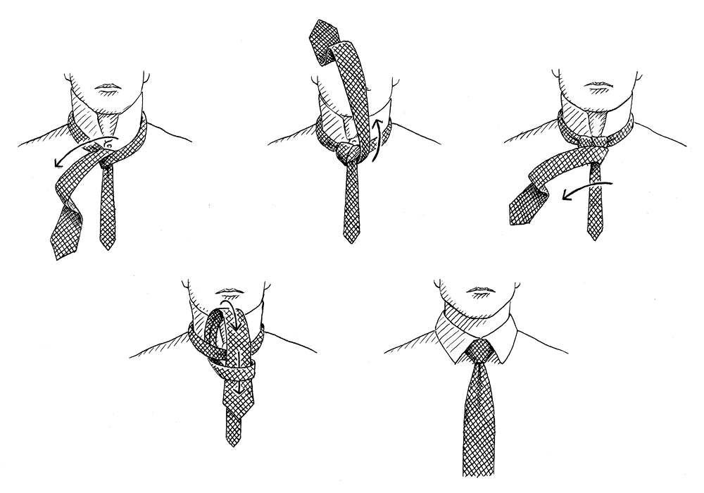 Apprenez à faire un noeud de cravate simple.