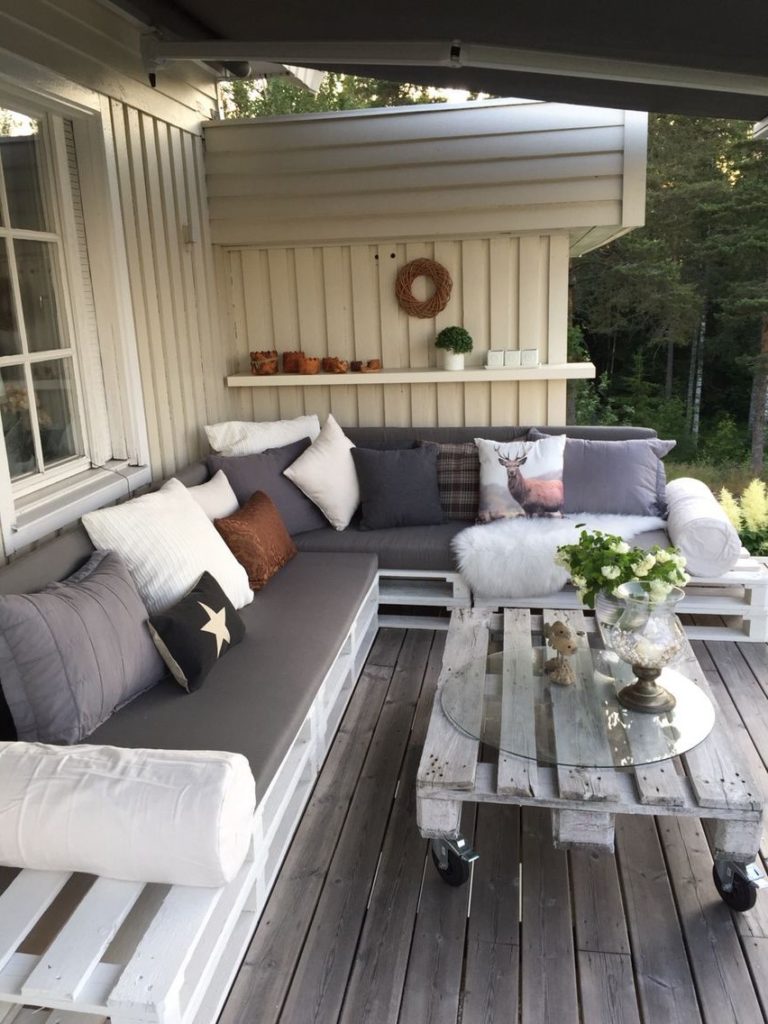 44 idées d'un plan de salon de jardin en palette DIY - DIY, Jardin ...