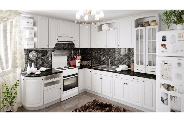 60+ idées de cuisine blanche et un plan de travail en gris - Cuisine