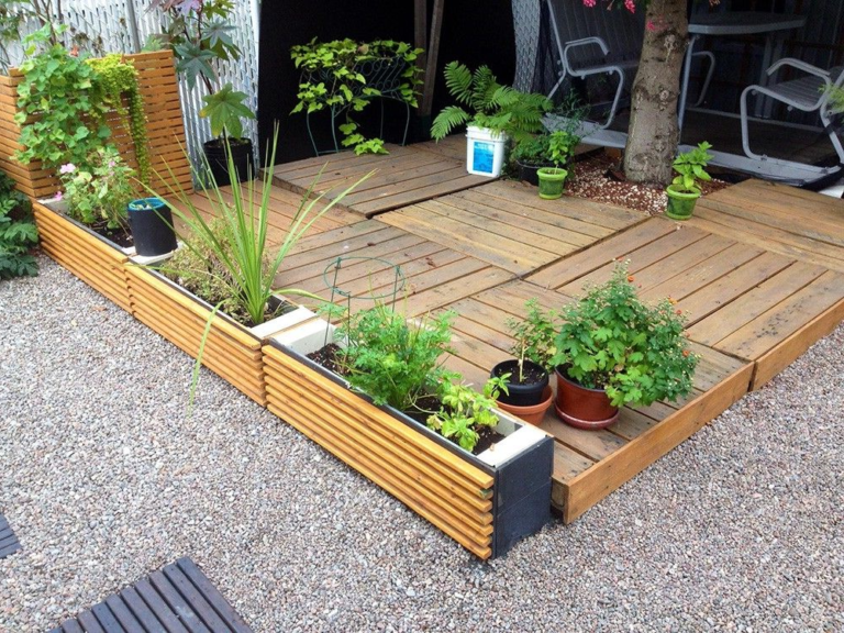 50+ idées sur la façon de faire une terrasse de palettes Balcon, Jardin et Balcon, Terrasse