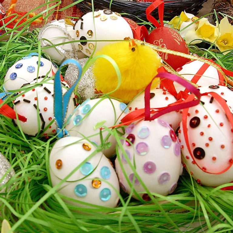 Plus de 100 idées pour la décoration de Pâques Déco de fête, Pâques