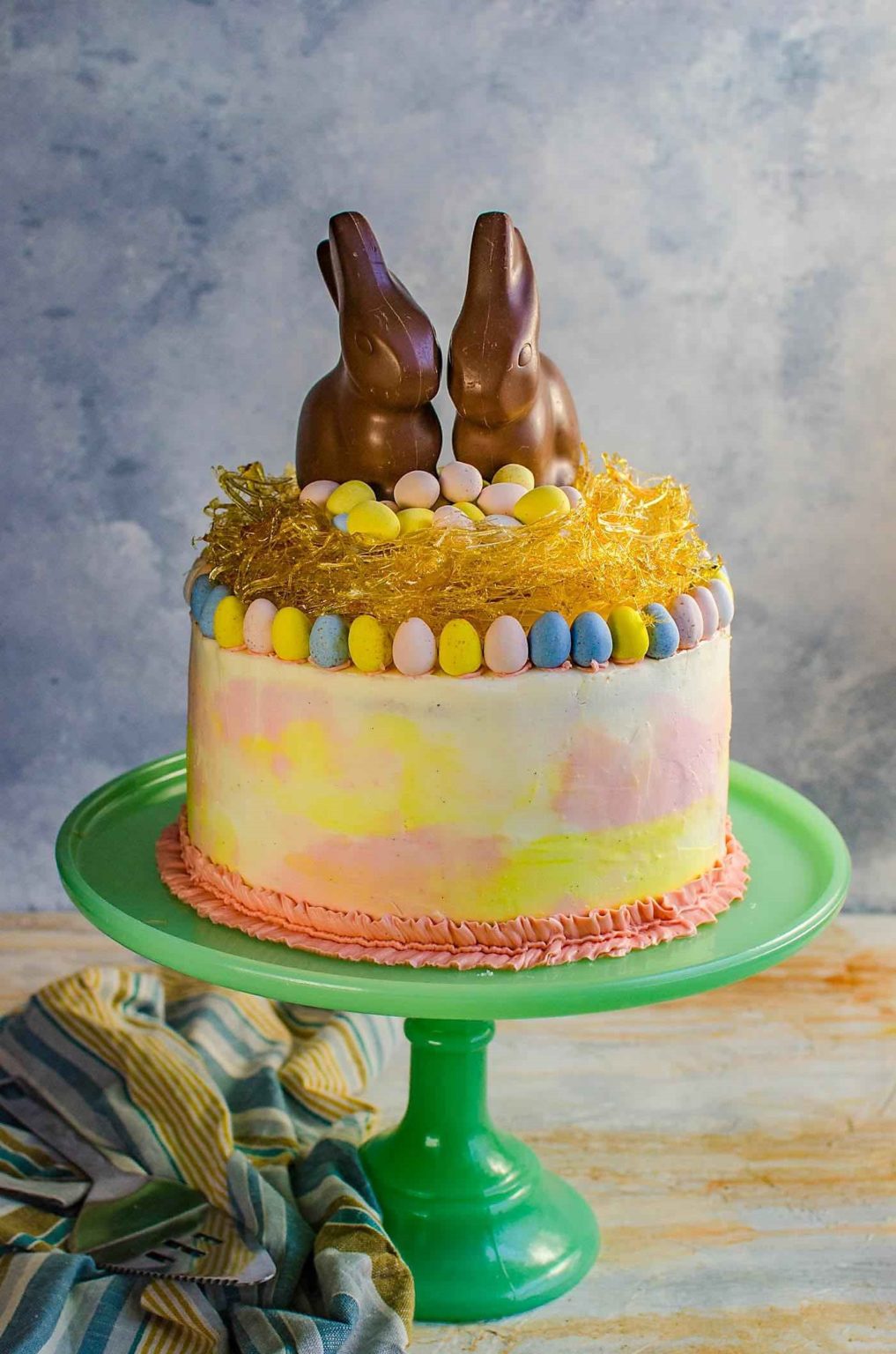 La meilleure recette pour gâteau de Pâques au chocolat (avec des photos ...