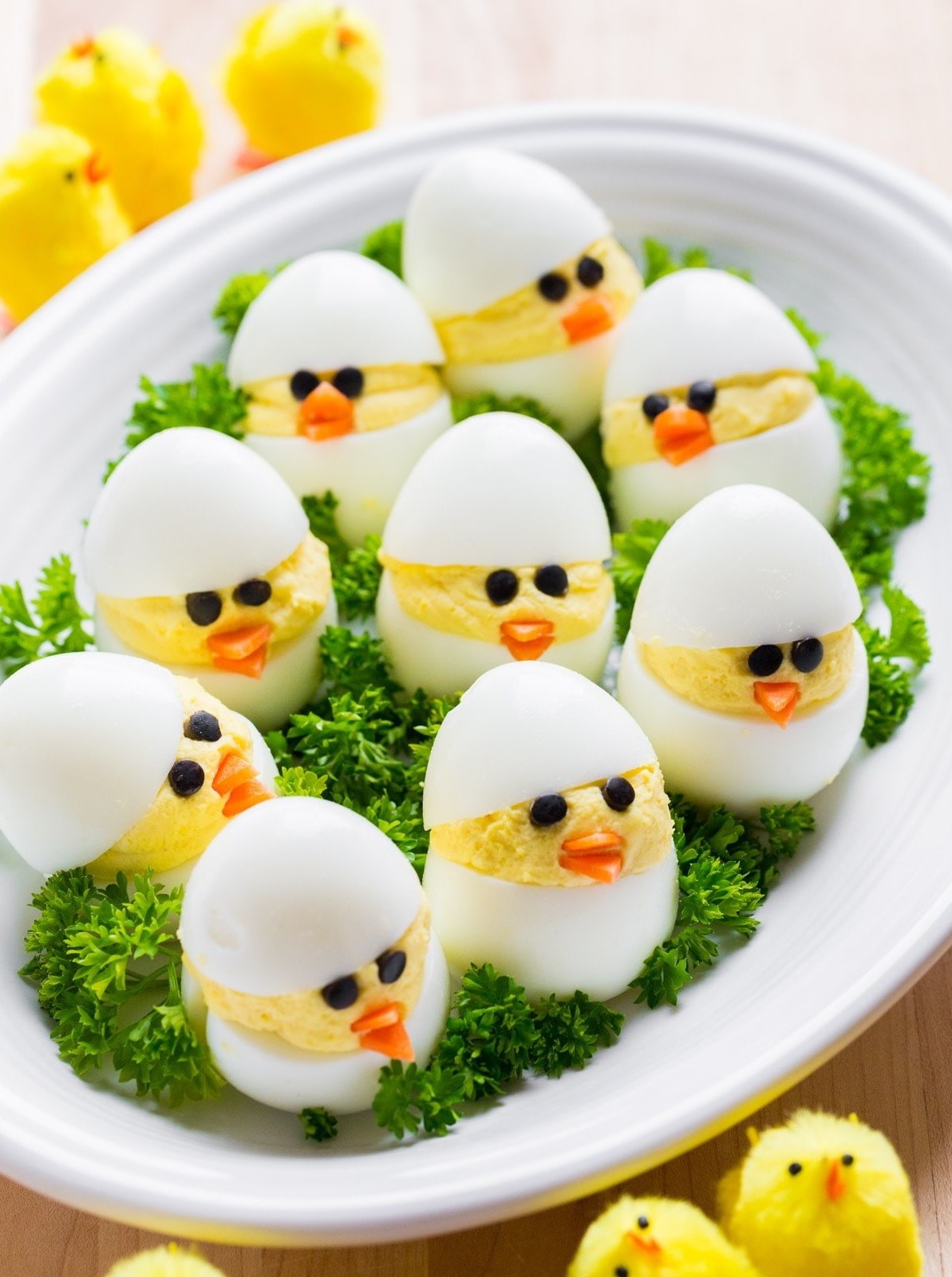 Recettes de Pâques: délicieux apéritif aux œufs.