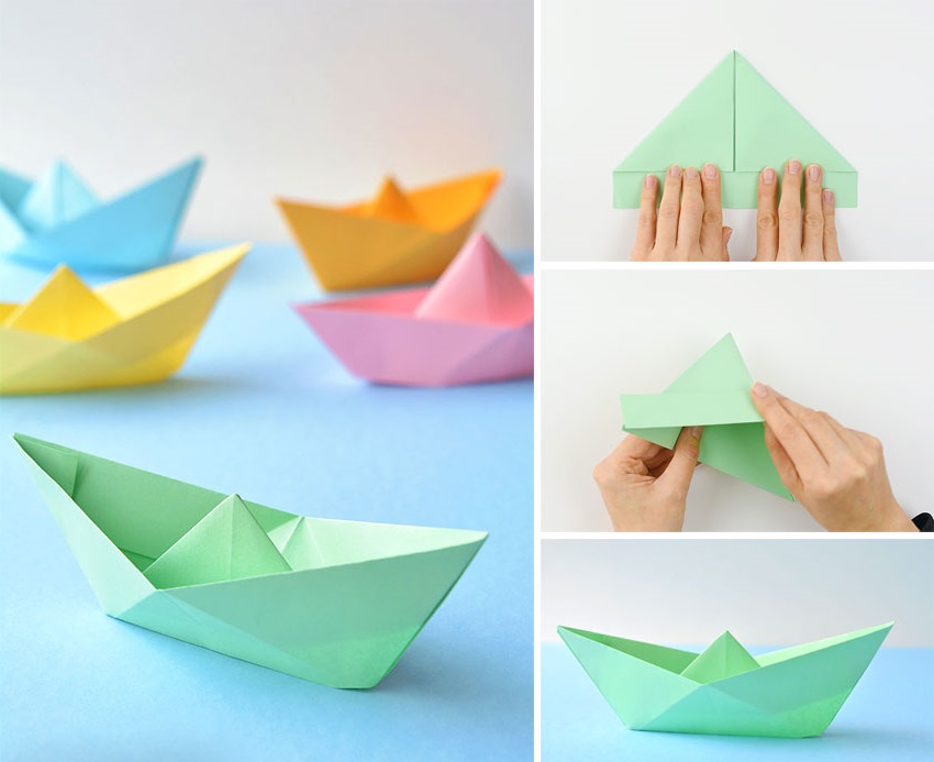 Réalisez un bateau DIY avec du papier pour imprimante.