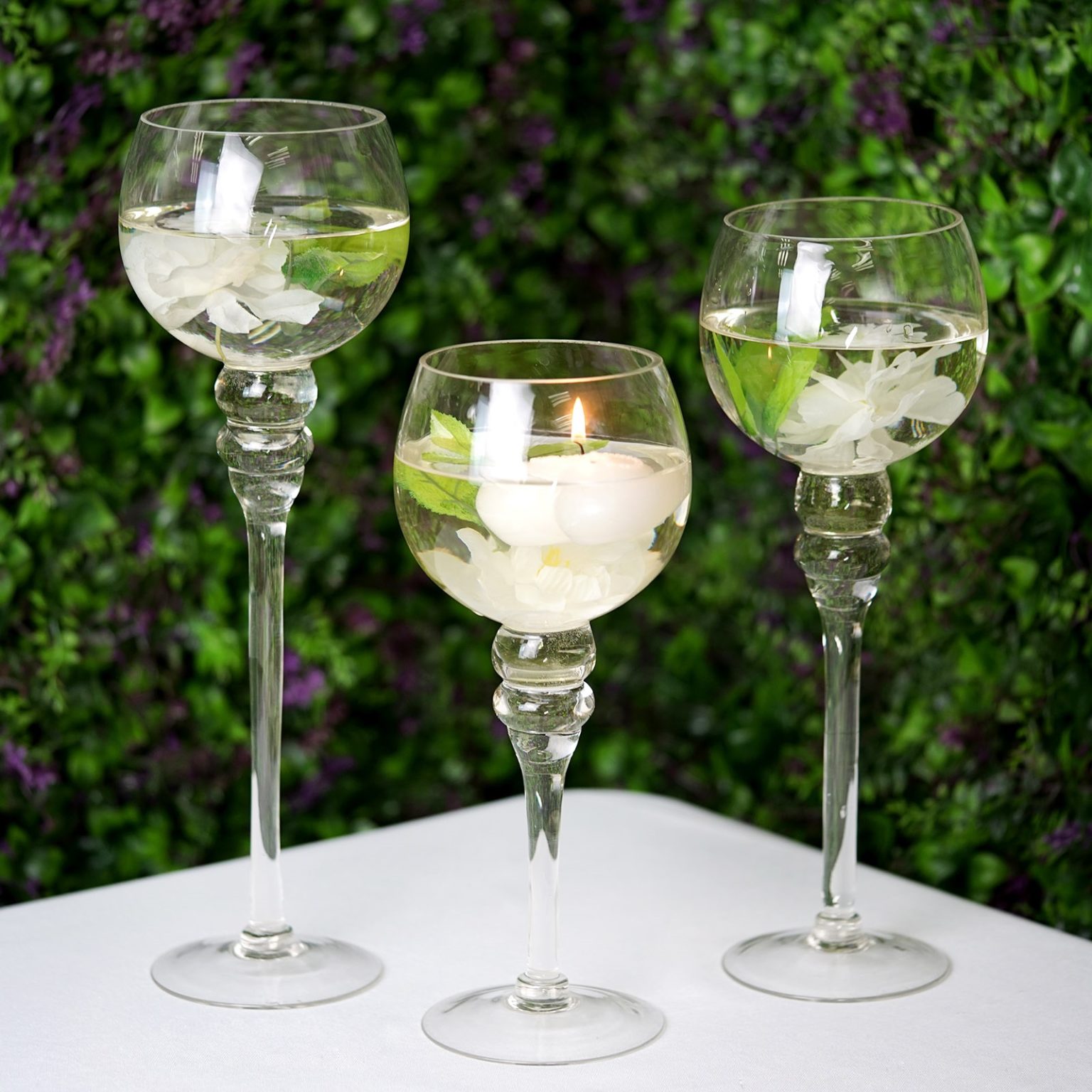 Décoration avec verre à pied et des idées intéressantes pour aménager la table Déco, DIY