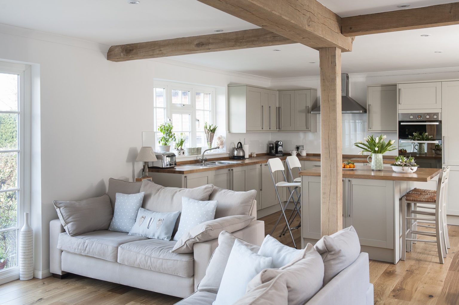 Salon Ouvert Sur Cuisine