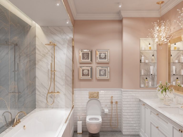 Salle De Bain Pastel
