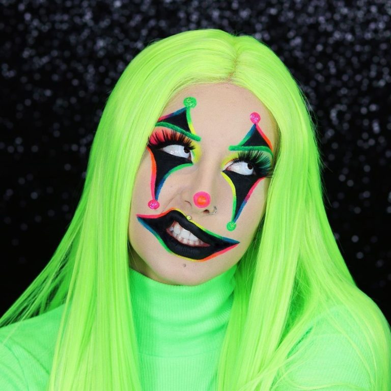 Tutoriel de maquillage de clown Halloween avec 55 photos inspirantes Halloween, Maquillage