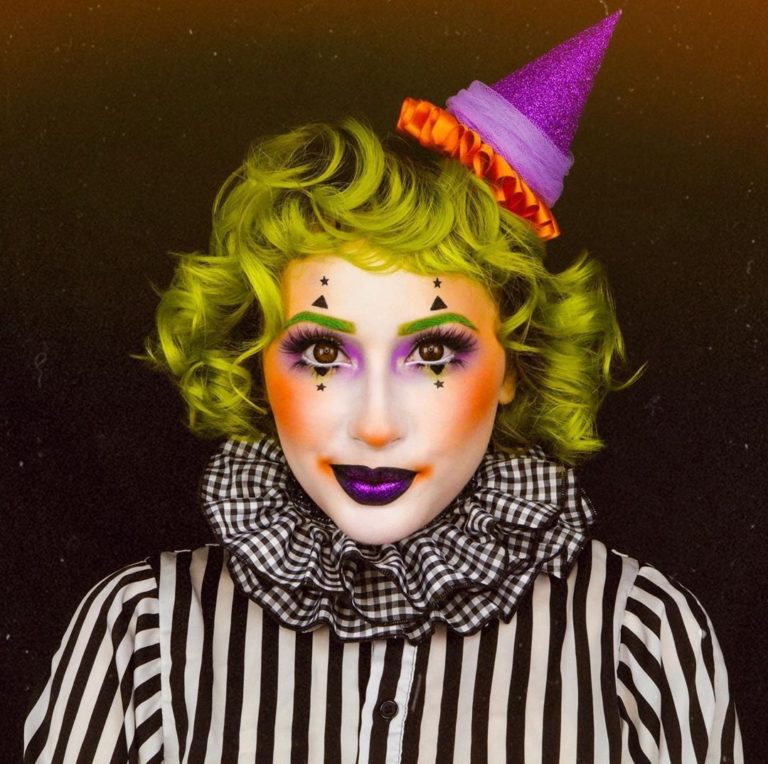 Tutoriel de maquillage de clown Halloween avec 55 photos inspirantes Halloween, Maquillage
