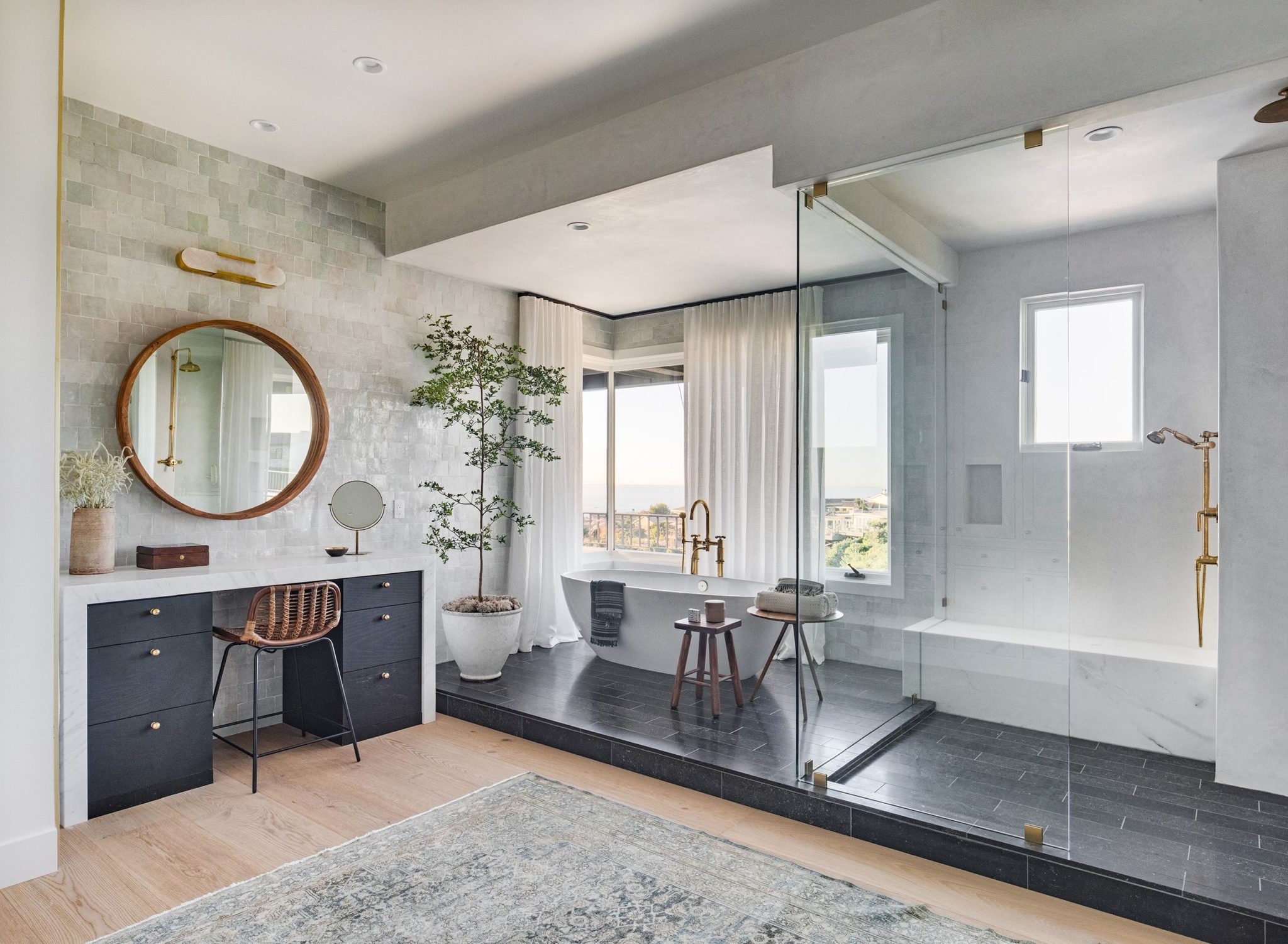 Petite Salle De Bain Avec Douche Et Baignoire zenidees.com