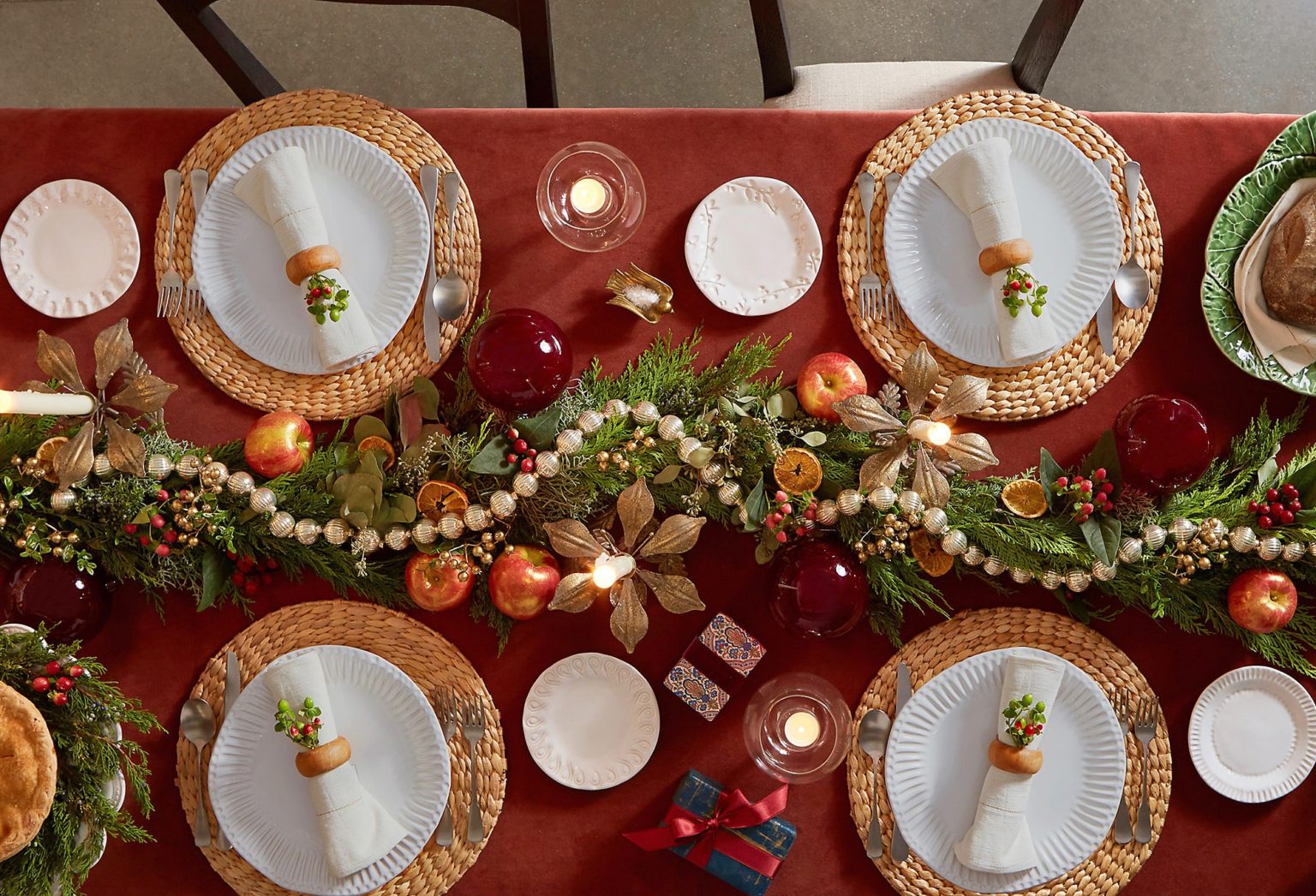 Cadeau de table de Noël pour vos invités - Déco de fête, Decoration de 