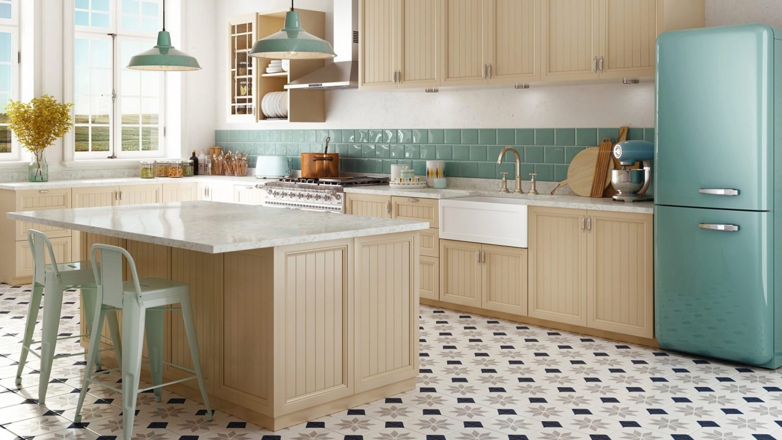Cuisine Vintage Tendance Id es Pour Votre Maison Zenid es cuisine-vintage-tendance-id-es-pour-votre-maison-zenid-es