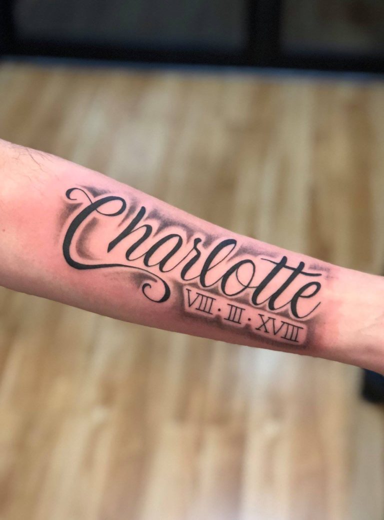 Comment Cr er Le Meilleur Design D un Tatouage De Nom Sur L avant bras 