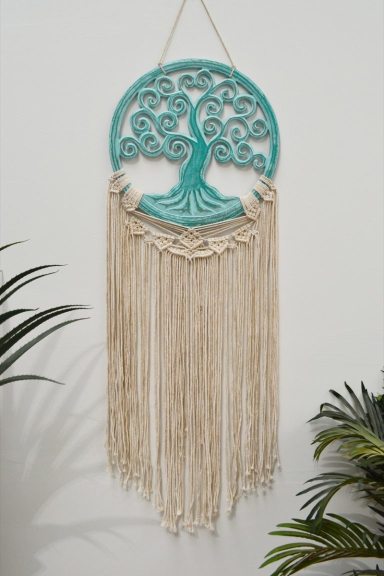 50 designs sympas pour un attrape-rêves en macramé - DIY - ZENIDEES