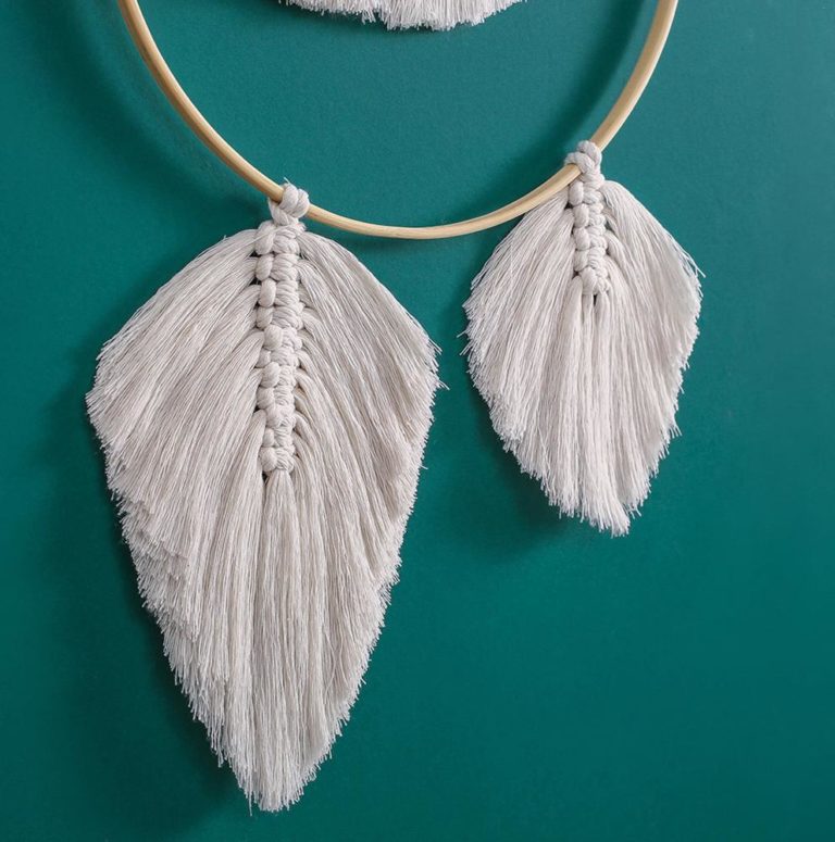 50 designs sympas pour un attrape-rêves en macramé - DIY - ZENIDEES