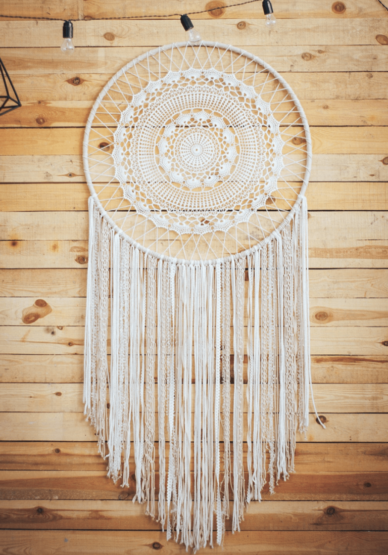 50 designs sympas pour un attrape-rêves en macramé - DIY - ZENIDEES