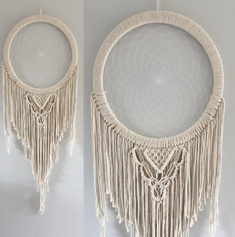 50 designs sympas pour un attrape-rêves en macramé - DIY - ZENIDEES