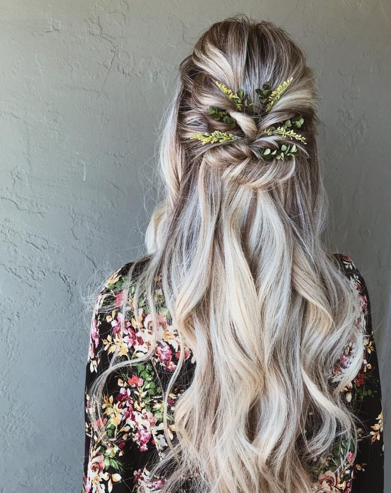 Coiffure de mariage bohème  Les meilleurs exemples pour un look de