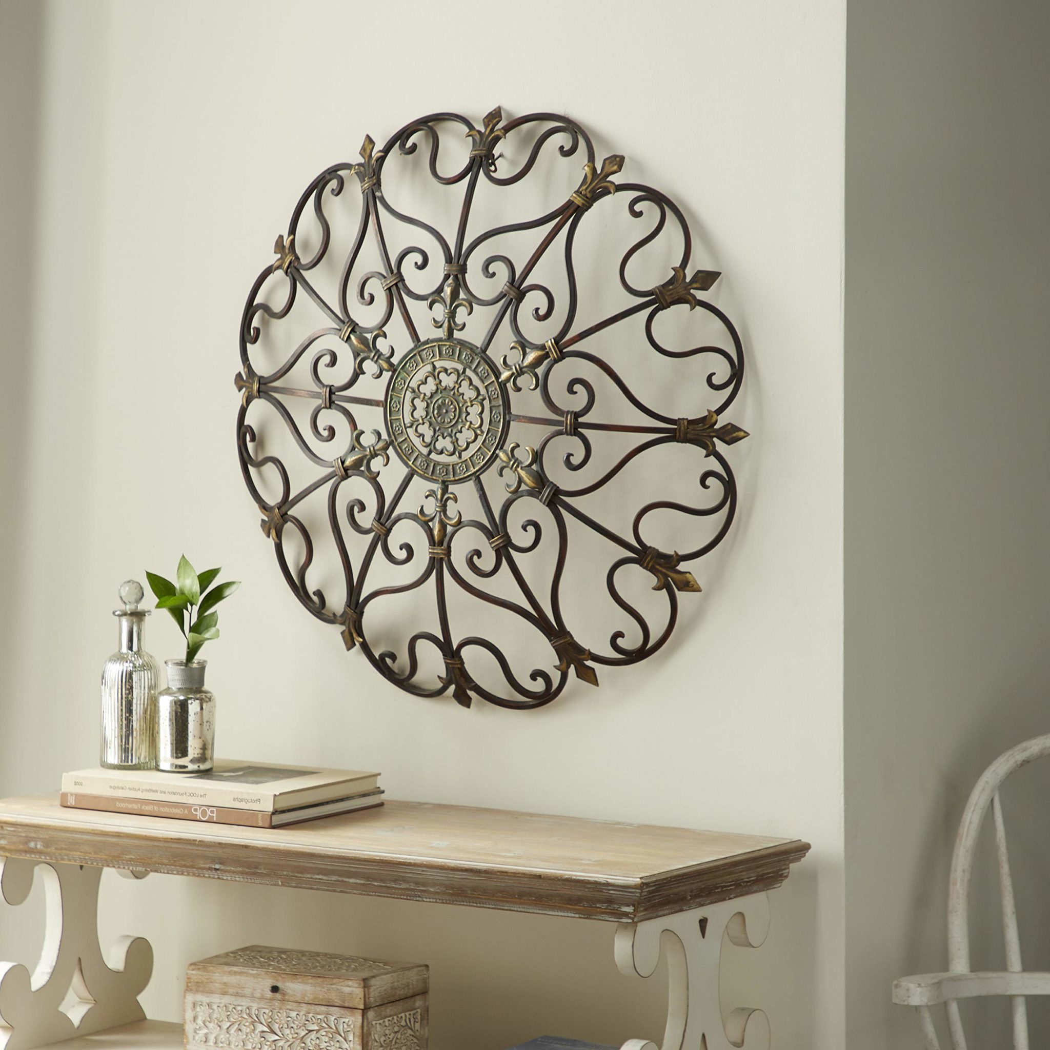 Décoration Murale "BIENVENUE" En Métal - 60x11 Cm, Peinture Noire Mate, Effet 3D, Pour Intérieur Ou Extérieur - 7