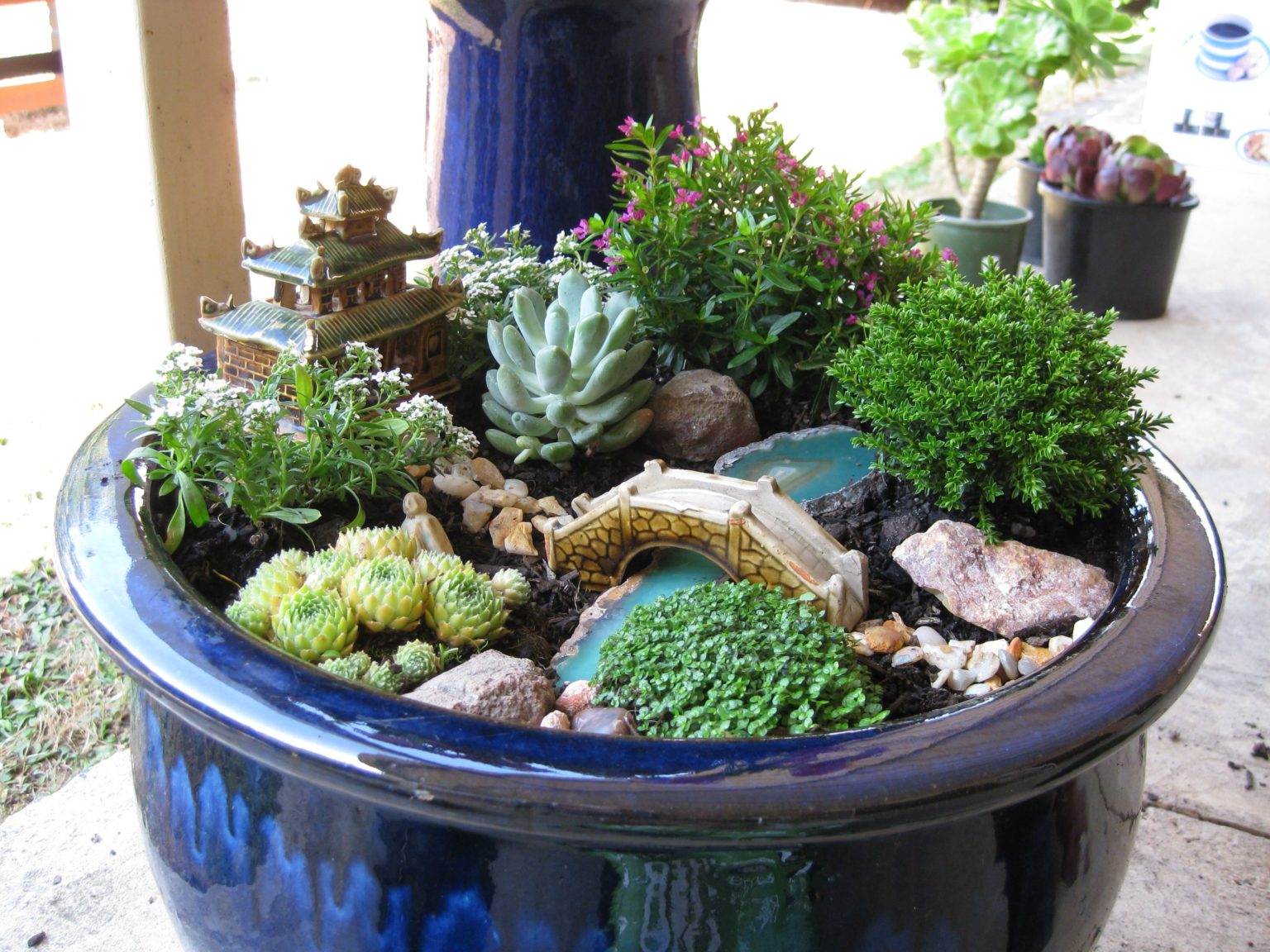 Jardin japonais miniature - un projet DIY pour se concentrer sur la