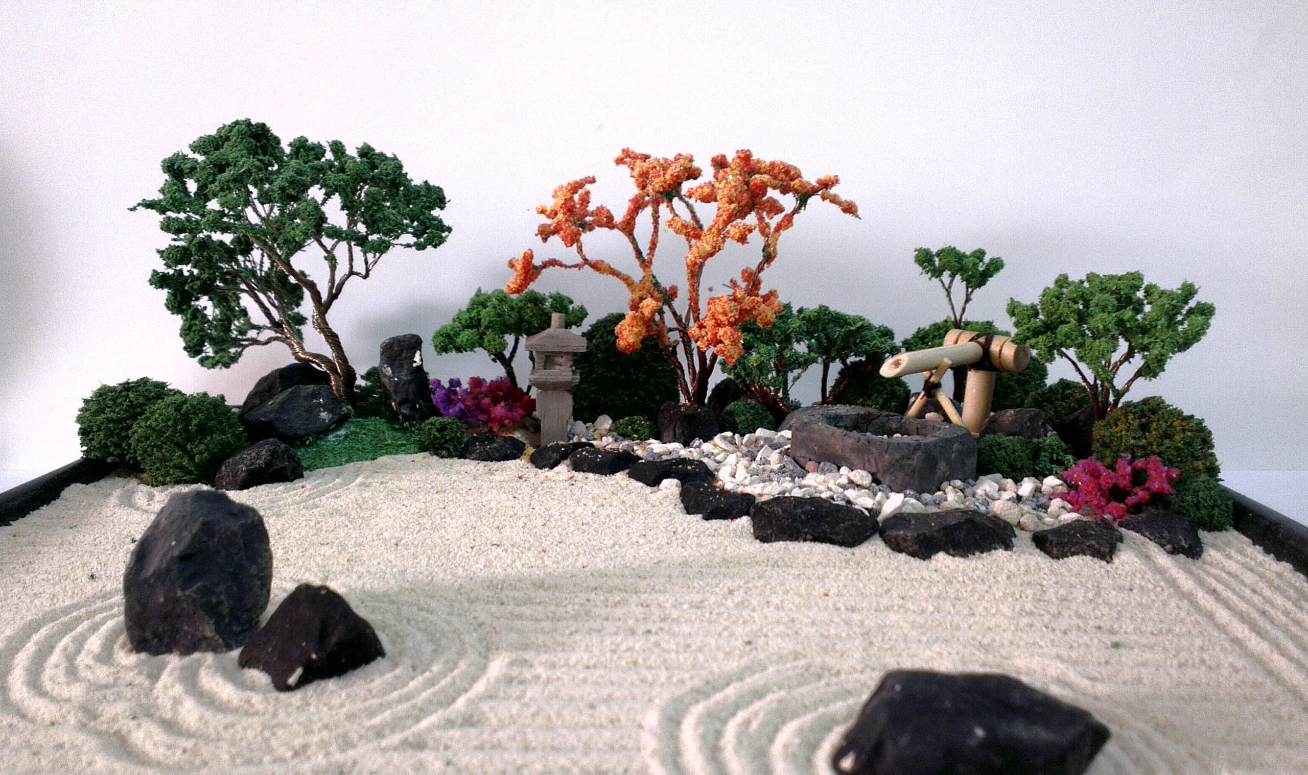 Jardin japonais miniature.