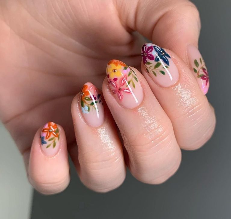 Ongle En Gel Printemps 2022 8 tendances chez les ongles printemps 2022 - Manucure - ZENIDEES