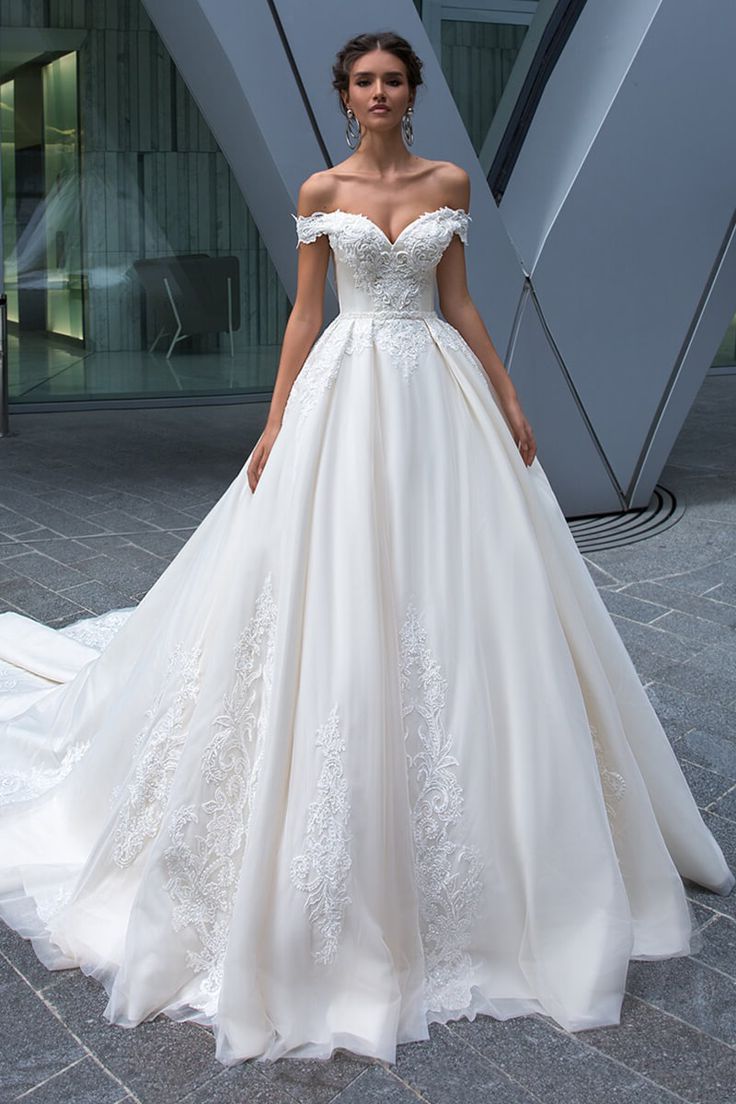 Les meilleurs exemples de robe de mariée princesse - Mariage, Mode ...