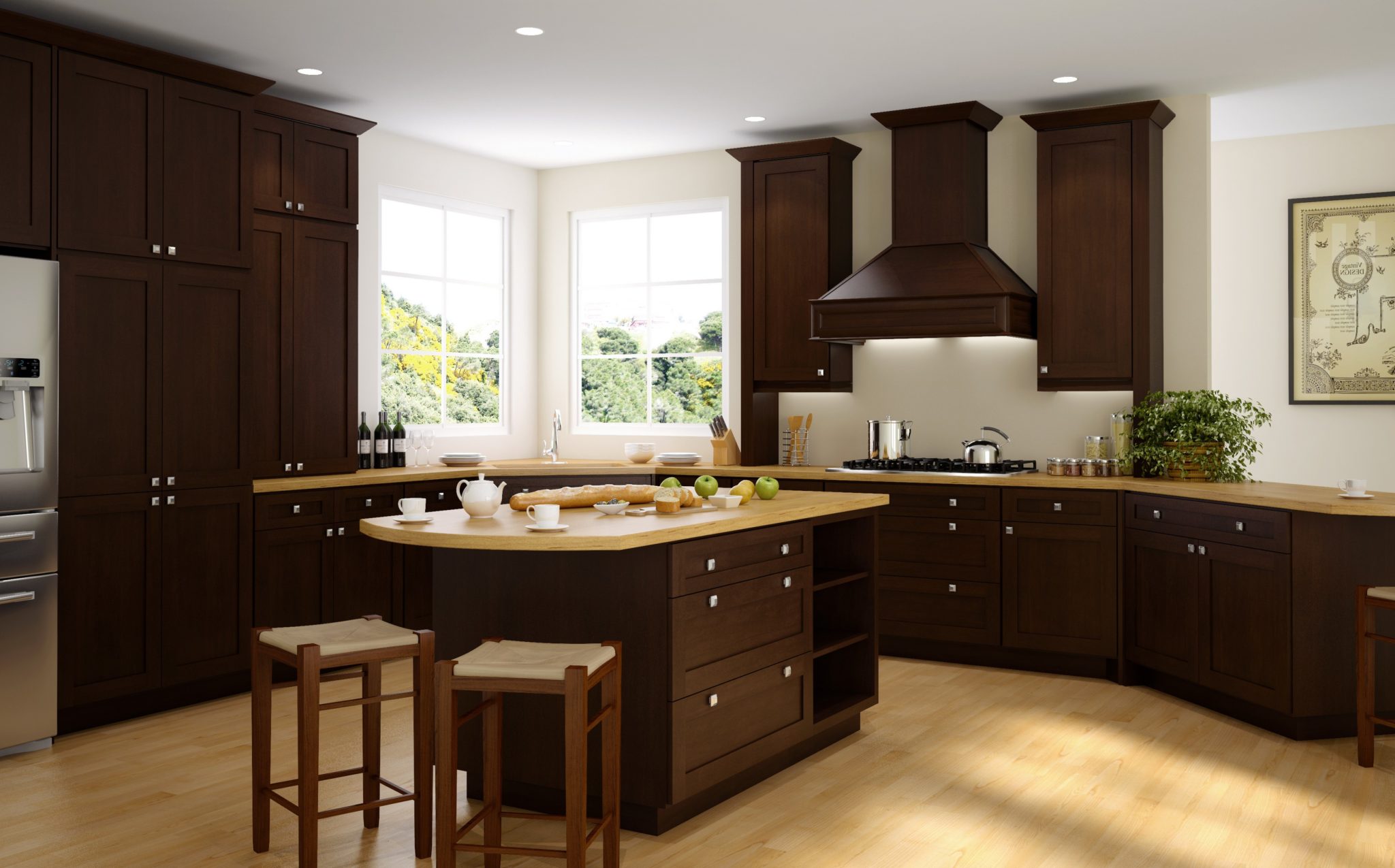 Quelle est la différence entre une cuisine américaine et européenne