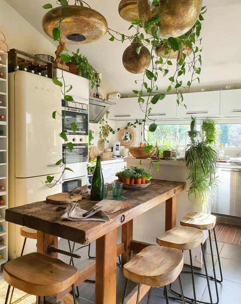 Les 10 essentiels de la déco de cuisine bohème Cuisine, Déco ZENIDEES